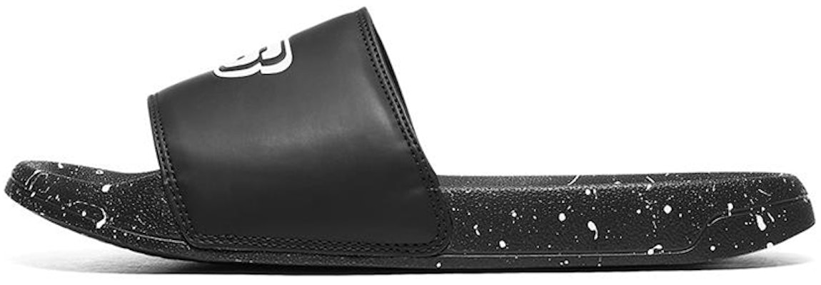 Skechers Side Lines Casual Slippers Black 8790107-BKW Buy Skechers Side Lines Casual Slippers Black 8790107-BKW