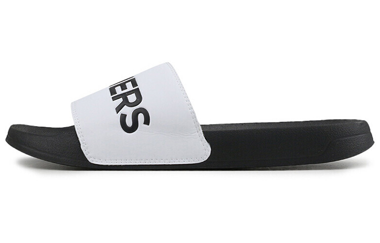 Skechers Side Lines Cozy Non-Slip Sports Slippers White 8790061-WBK