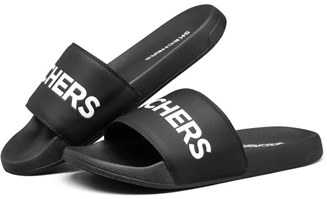 Skechers Side Lines Pantofole Sportive Leggere Outdoor Nero 8790108-BLK Lookbook Skechers Side Lines Pantofole Sportive Leggere Outdoor Nero 8790108-BLK
