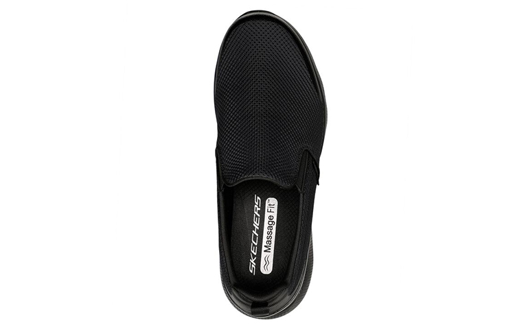 Lookbook Skechers Skeachers Go Walk Low 'All Black' 216408-BBK
