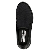 Lookbook Skechers Go Walk 低幫防滑耐磨運動休閒鞋 全黑色