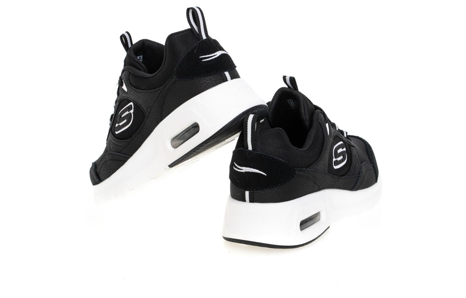 Purchase Skechers SKECH-AIR COURT 舒適 百搭 休閒 耐磨透氣 低筒 跑步鞋 男款 黑色