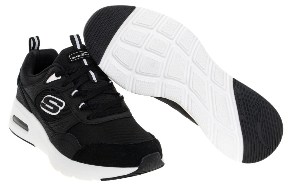 Details for Skechers SKECH-AIR COURT 舒適 百搭 休閒 耐磨透氣 低筒 跑步鞋 男款 黑色