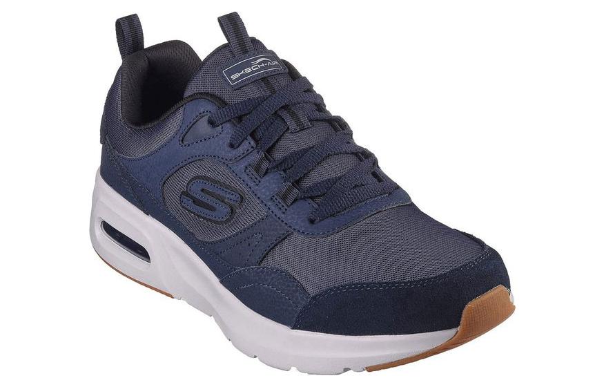 Lookbook Skechers Skech-Air Court 'Biru Hitam' 232646-NVBK