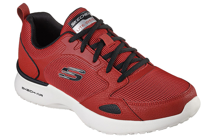 Lookbook Skechers Skech-Air Dynamight 'Rojo'. 232292-RDBK