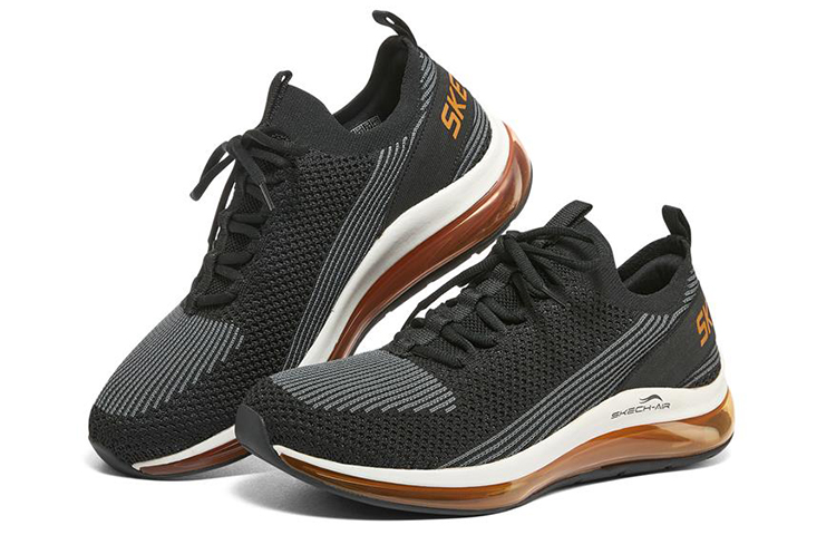Lookbook Skechers Skech-Air Element 2.0 'Black Orange' 232142-BKOR