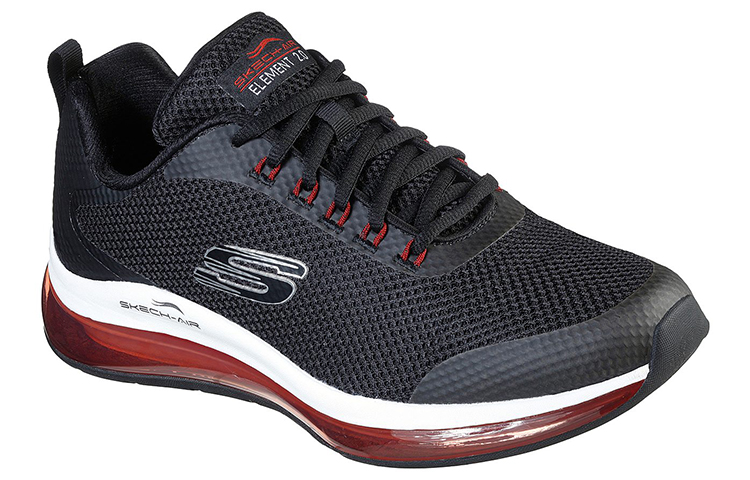 Lookbook Skechers Skech-air Element 2.0 - Lomarc 減震防滑 休閒運動鞋 黑