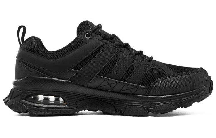 Lookbook Skechers SKECH-AIR Envoy 耐磨透氣 低筒 跑步鞋 黑色