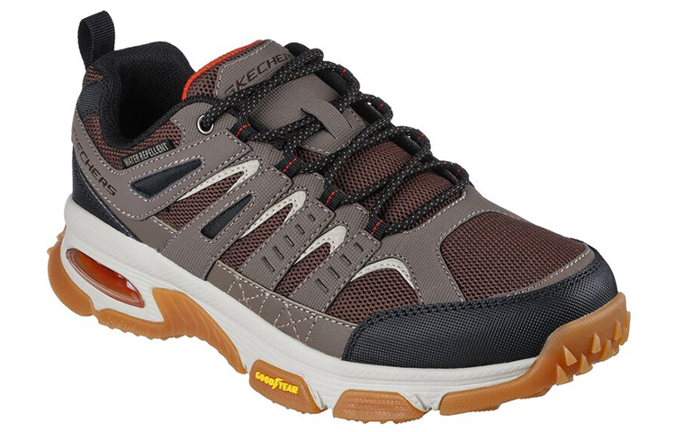 Lookbook Skechers Skech-Air Envoy ''Gris Marron'' 237214-TPBK