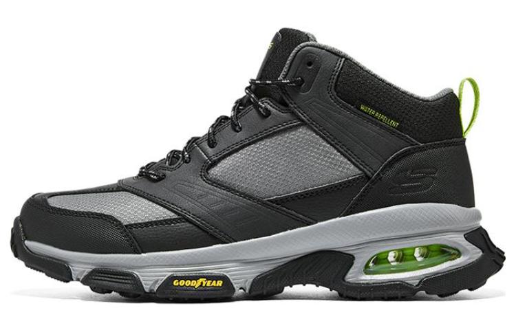 Buy Skechers SKECH-AIR Envoy 減震抗衝擊 高筒 戶外功能鞋 黑灰