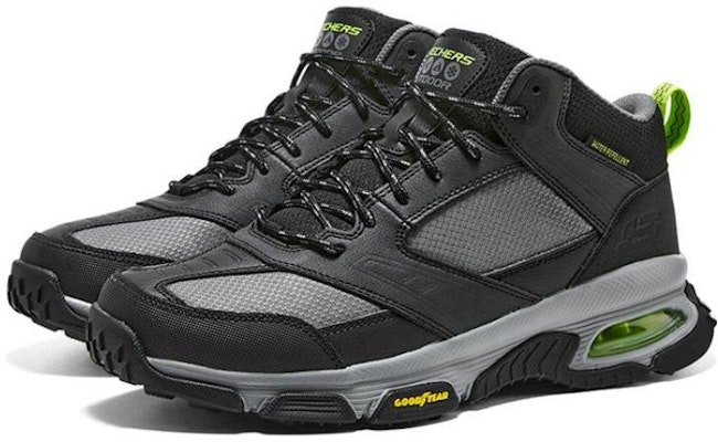 Skechers SKECH-AIR Envoy High 'Black Grey' 237215C-BKCC Lookbook Skechers SKECH-AIR Envoy High 'Black Grey' 237215C-BKCC