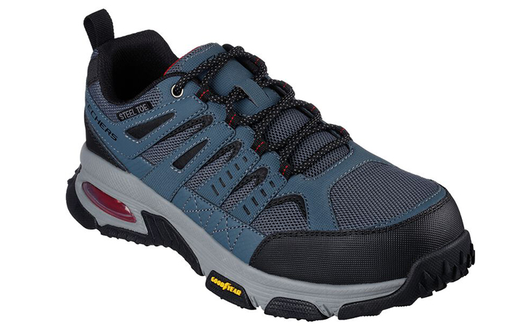 Lookbook スケッチャーズ Skech-Air Envoy ST 「ブルーグレー」 200140-SLT