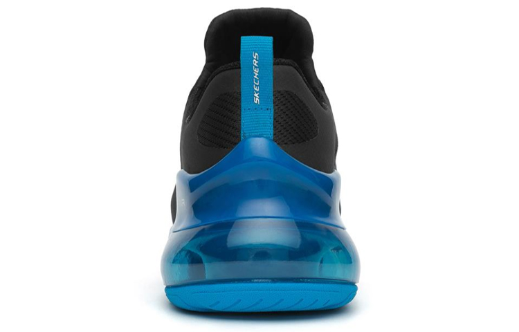 Shop Skechers SKECH-AIR Stratus 低筒 跑步鞋 男款 褐白紅