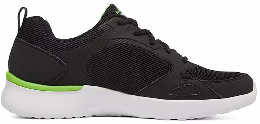 Skechers Skech-Air Dynamight 'Black Green' 232292-BKLM Order Skechers Skech-Air Dynamight 'Black Green' 232292-BKLM