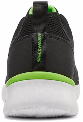 Skechers Skech-Air Dynamight 'Black Green' 232292-BKLM Shop Skechers Skech-Air Dynamight 'Black Green' 232292-BKLM