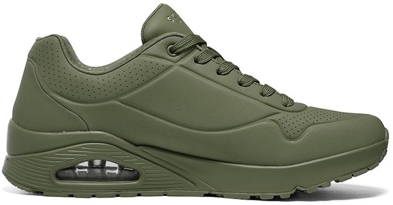Skechers Skecher Street Low 'Dark Green' 52458-DKGR Order Skechers Skecher Street Low 'Dark Green' 52458-DKGR