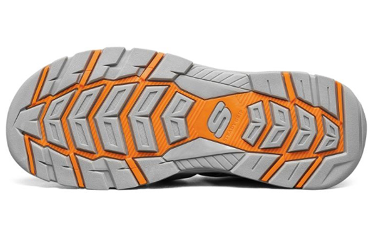 Shop Skechers Tresmen Casual Grijs Oranje Sandalen ''Grijs Oranje'' 204127-GRY