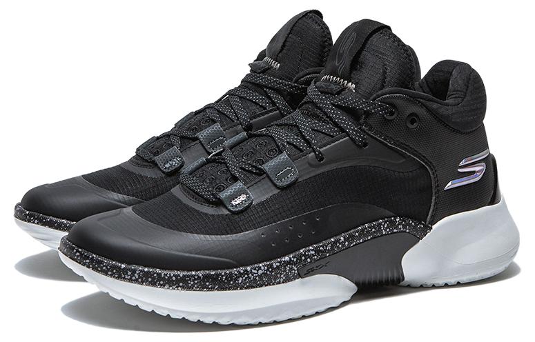 Lookbook スケッチャーズ SKX FLOAT 黒白 (Sukecchaazu SKX FLOAT Kuro Shiro) 253005-BKW