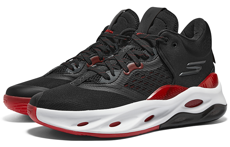 Shop Skechers SKX FLOAT 'Hitam Merah' 253000-BKRD