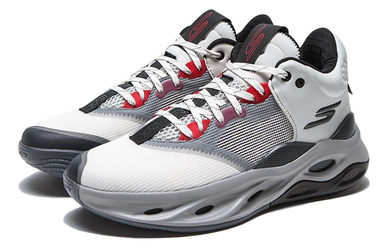 Lookbook スケッチャーズ SKX FLOAT 白/グレー 253000-WGRD