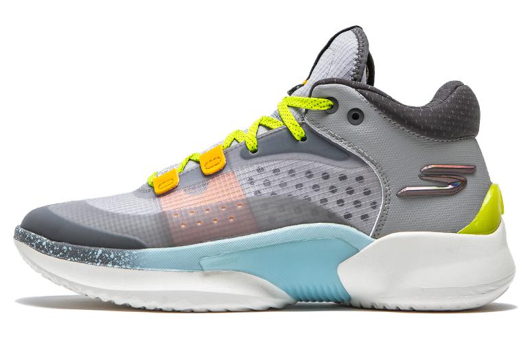 Skechers SKX Resagrip 'Grey Yellow' 253005-GRYL