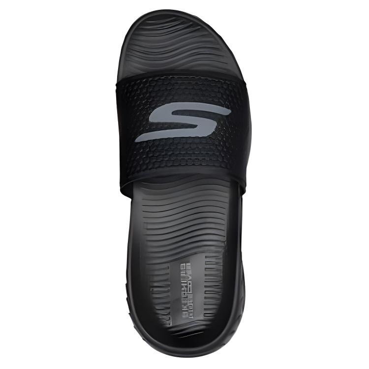 Details for Skechers Slide ''Confort Décontracté Noir'' 229019-BKCC