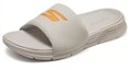 Shop スケッチャーズスライド ライトグレー 229032-TPOR