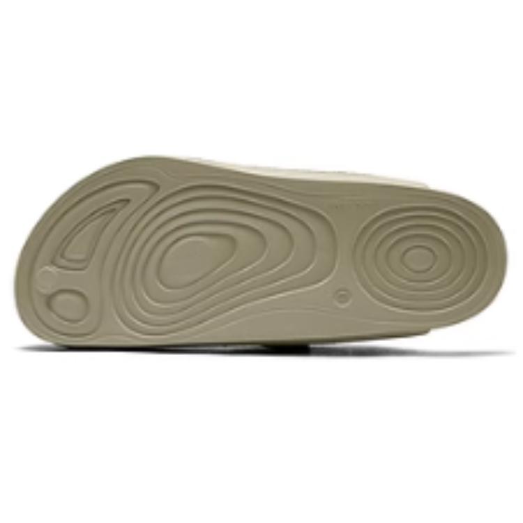 Shop Skechers Sandal Slide 'Quiet Dry Abu Putih' 243070-NAT