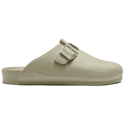 Skechers Slides 'Quiet Dry Grey White'