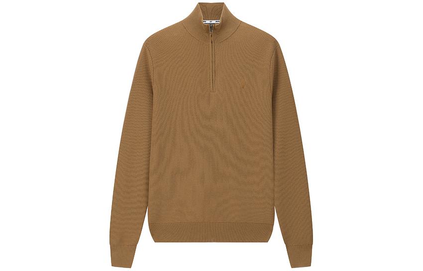 Skechers Slim Fit Long Sleeve Sweatshirt Brown Green雅钻 Series L423M192-049X
