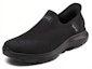 Lookbook Skechers Slip-Ins 'Keselesaan Hitam' 216552-BBK