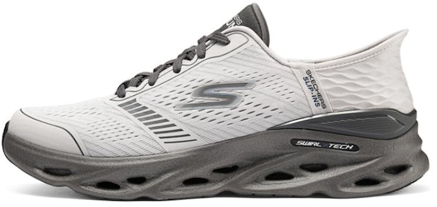 Skechers Slip-Ins 運動潮流閃穿逐浪 編織減震防滑耐磨回彈 低幫 休閒跑步鞋 男款 灰色 Buy Skechers Slip-Ins 運動潮流閃穿逐浪 編織減震防滑耐磨回彈 低幫 休閒跑步鞋 男款 灰色