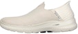Skechers Slip-ins Go Walk 6 'Natural' Lelaki & Wanita 216278-NAT