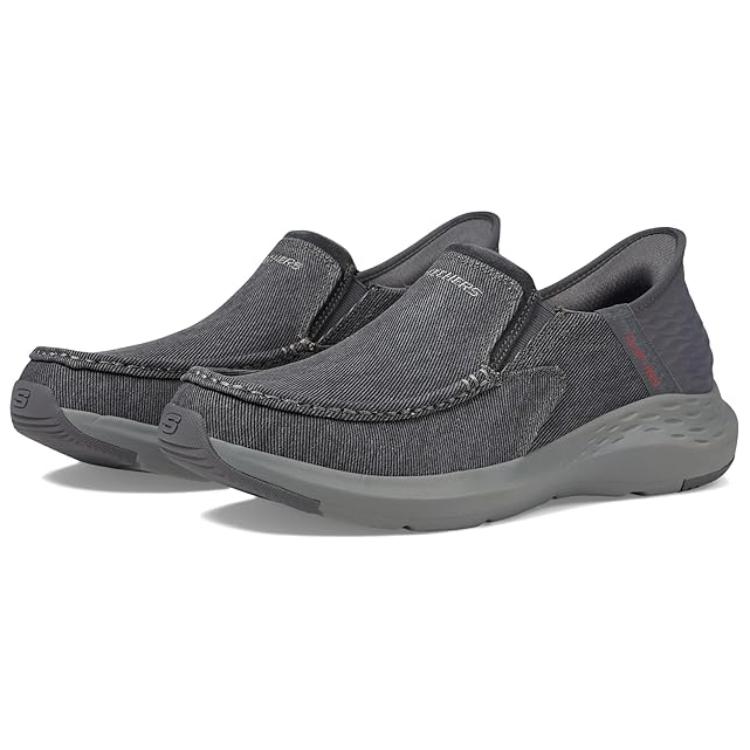 Lookbook Skechers Slip-ins Parson Dewitt ''Charcoal'' Hommes 204806-CHAR