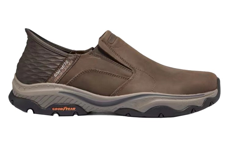 Order Skechers Slip-ins Relaxed Fit Craster Lanigan ''Donkerbruin'' 204847-CDB
