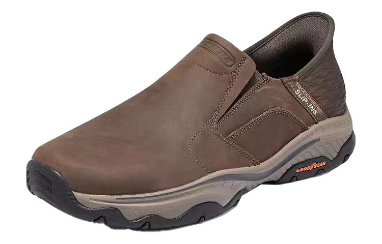 Lookbook Skechers Slip-ins Relaxed Fit Craster Lanigan ''Donkerbruin'' 204847-CDB