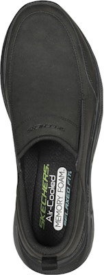 Skechers Slip-ins Relaxed Fit Parson Oswin 'Pure Black' 204866-BBK Lookbook Skechers Slip-ins Relaxed Fit Parson Oswin 'Pure Black' 204866-BBK