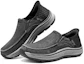 Shop Skechers Slip-ins Remaxed Fenick ''Gris Noir'' 204839-BLK
