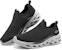Skechers Slip-On 'Keselesaan Hitam' 232638-BLK