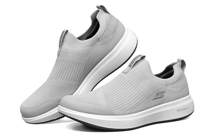 Lookbook Skechers Slip-On 'Grey' 216051-GYNV