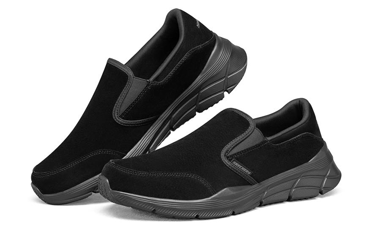 Lookbook Skechers Slip-On Low 'Black Casual' 232019-BBK