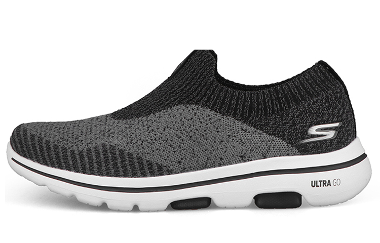 Skechers Slip-On Low 'Black Grey' 55504-BKW