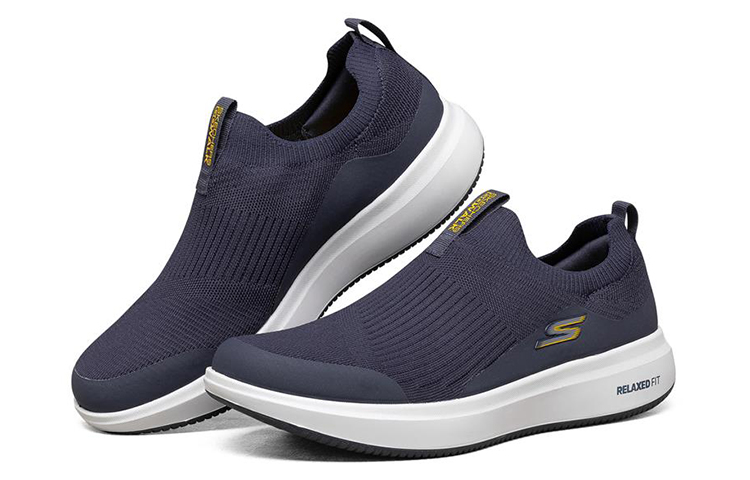 Lookbook Skechers Slip-On Low 'Blue' 216051-NVYL