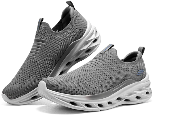 Skechers 舒適百搭一腳蹬 耐磨透氣 低筒 生活休閒鞋 男款 灰色 Shop Skechers 舒適百搭一腳蹬 耐磨透氣 低筒 生活休閒鞋 男款 灰色