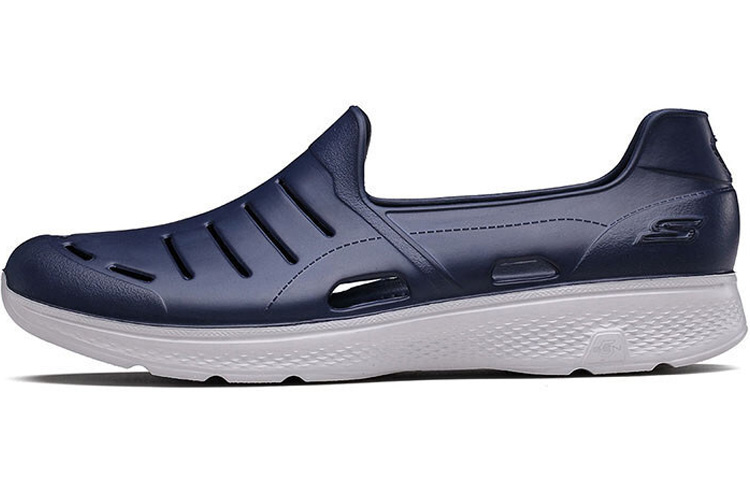 Skechers Slip-on Shoes Grey/Blue 54270-NVGY