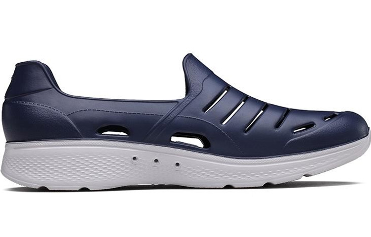 Order Skechers 洞洞一腳蹬透氣涼鞋 灰藍