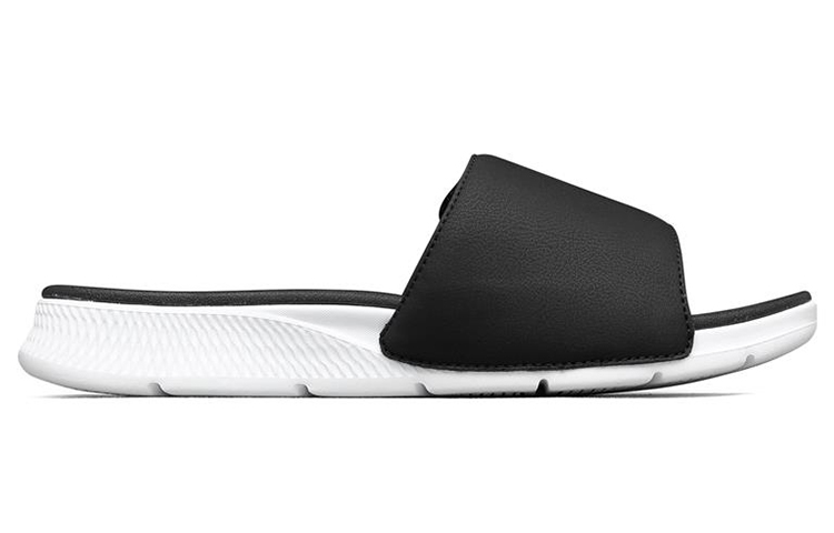 Order 스케쳐스  r슬립 방지 슬라이드 '블랙 화이트' 229033-BKW