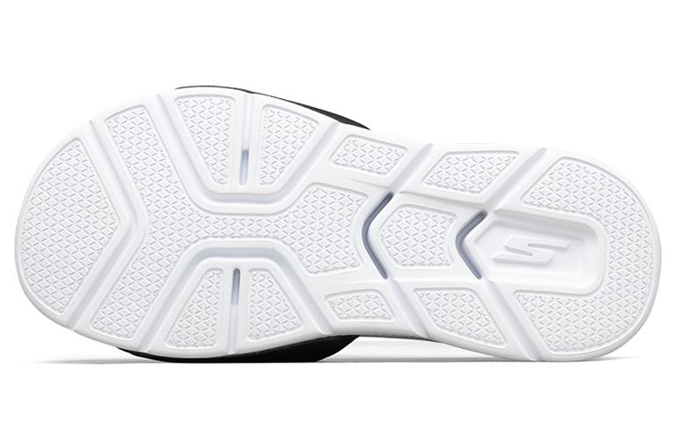 Shop 스케쳐스  r슬립 방지 슬라이드 '블랙 화이트' 229033-BKW