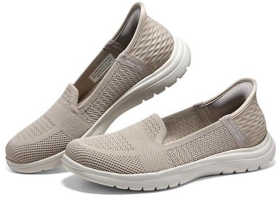 Skechers Slip Ins 'Abu Coklat' 136541-TPE Shop Skechers Slip Ins 'Abu Coklat' 136541-TPE