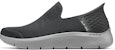 Skechers Slip Ins Go Walk 'Kelabu Gelap' 216491-DKGY